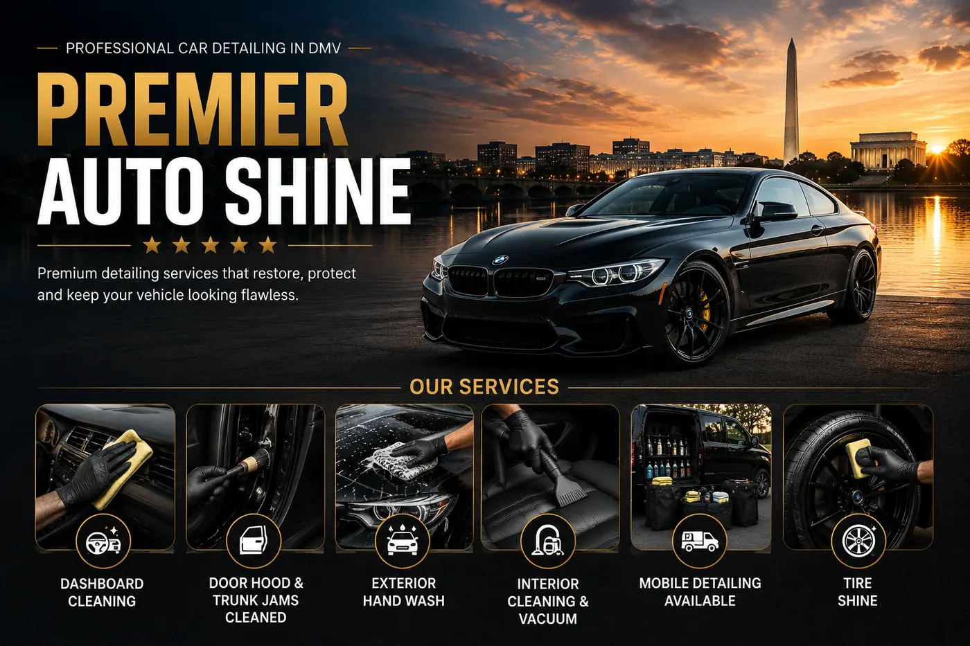 Premier Auto Shine professional mobile detailing services