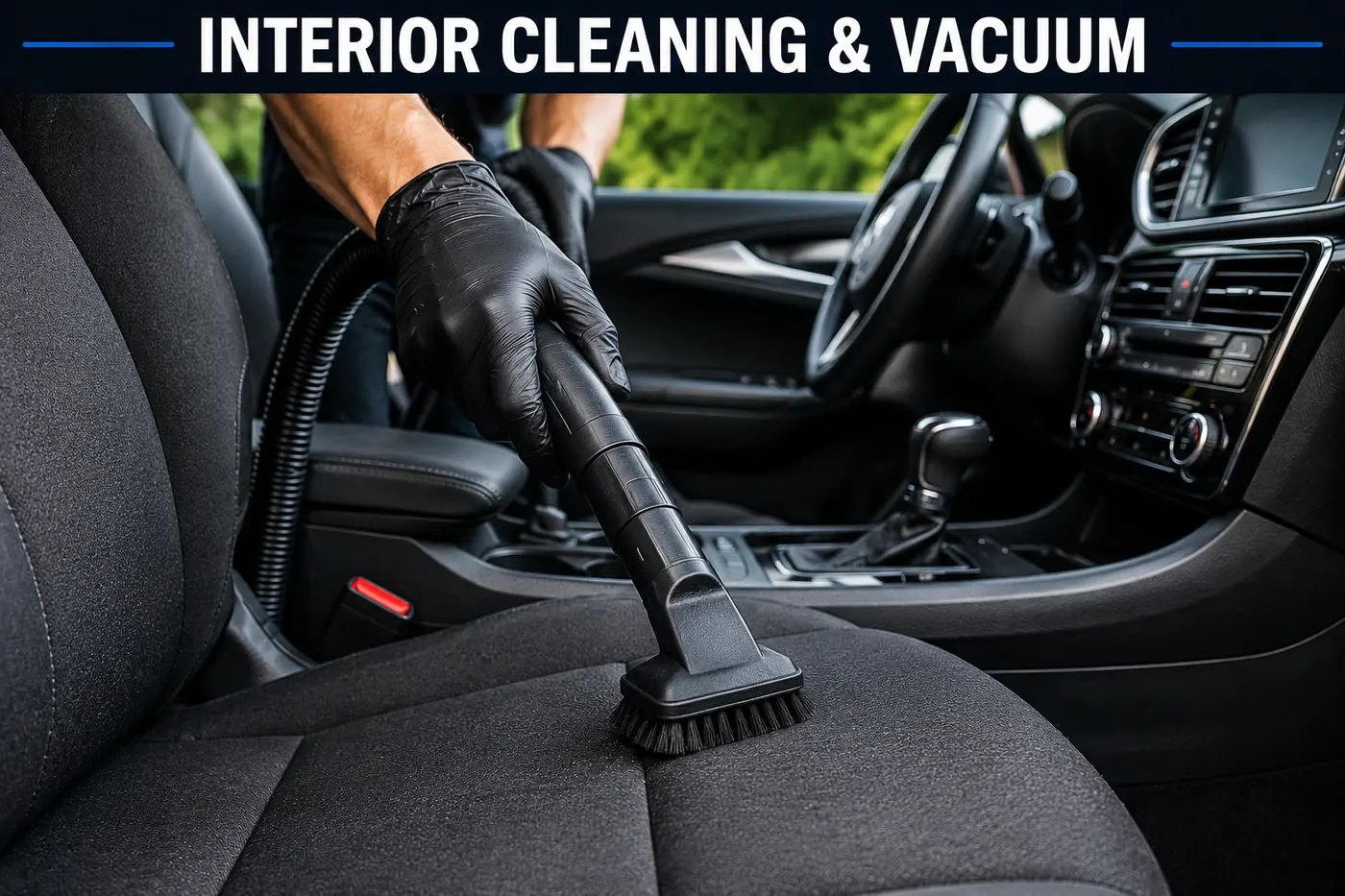 Interior Cleaning & Vacuum